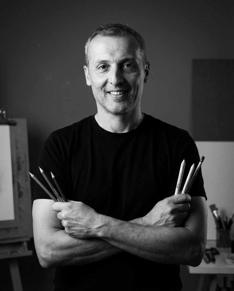 Matitask - pencil artist portrait